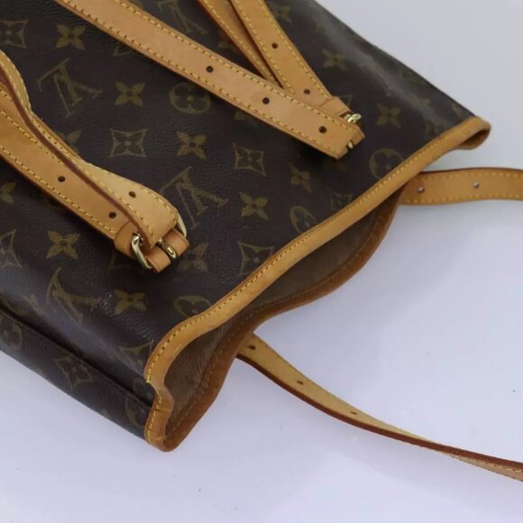 LOUIS VUITTON Monogram Bucket GM Shoulder Bag M42236 LV Auth 75082 - Picture 6 of 12